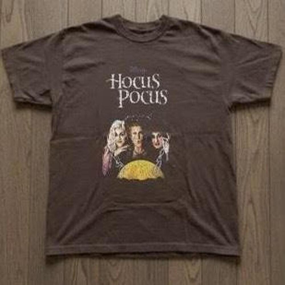 Hocus Pocus 1993 Horror Movie Promo Tee Both Men And Women